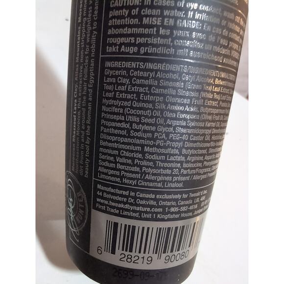 Tweak'd by Nature Rise Shine Hair Volumizing Conditioner 9 oz New Lava Clay - Picture 8 of 9